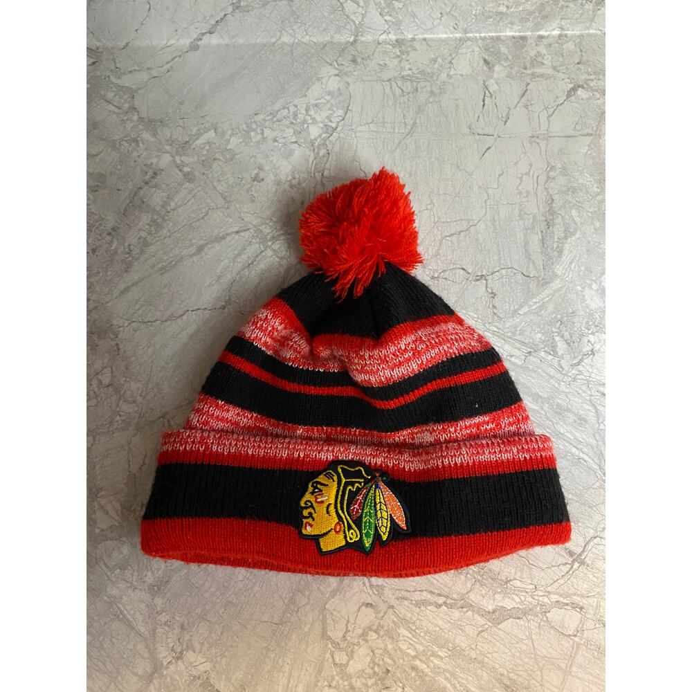 Chicago Blackhawks NHL Hockey Winter Beanie Hat